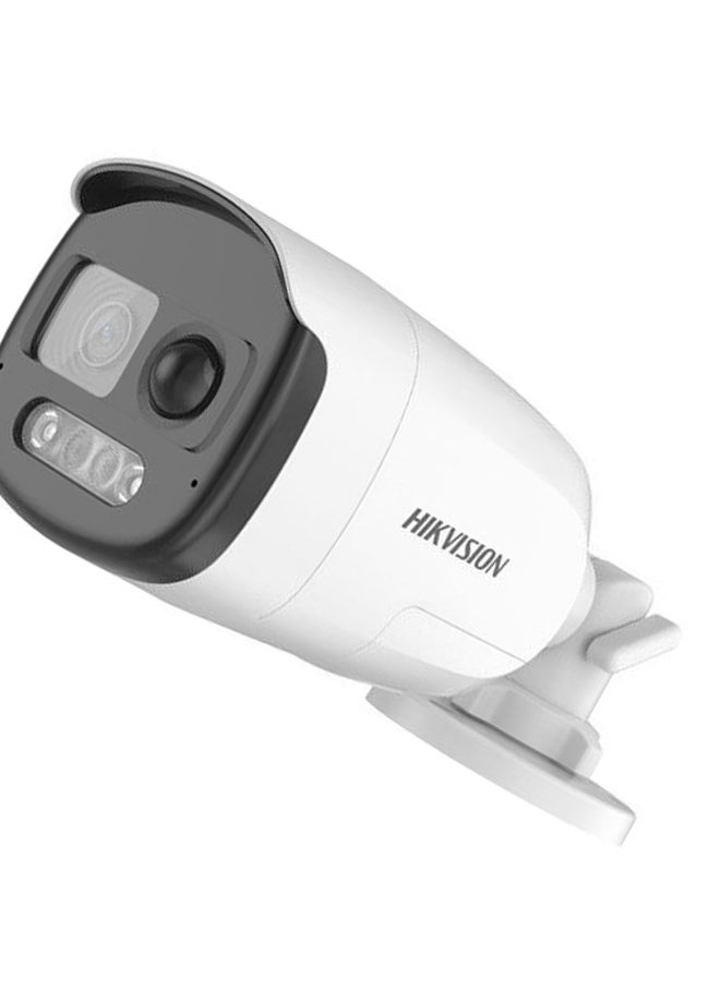 2 Mp Colorvu Pir Siren Audio Fixed Bullet Camera