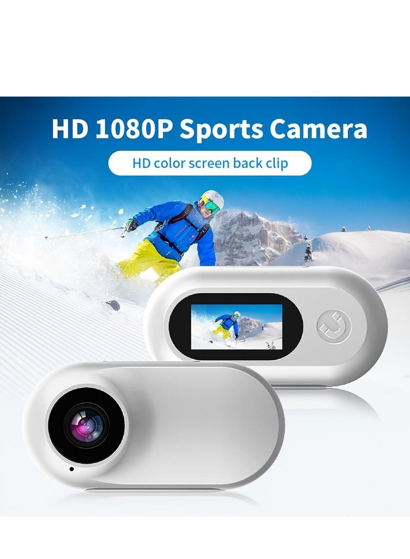 Creative Vlog Clip 360 Rotating 1080P With LCD Screen Video Record Sports DV Action Body Camera