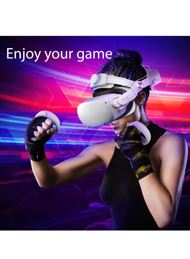 50pcs VR Face Cover - Individually Wrapped, Sweat and Skin Friendly for Oculus Quest 2/Quest Pro, Thickened Design, Easy Carrying for VR Headset