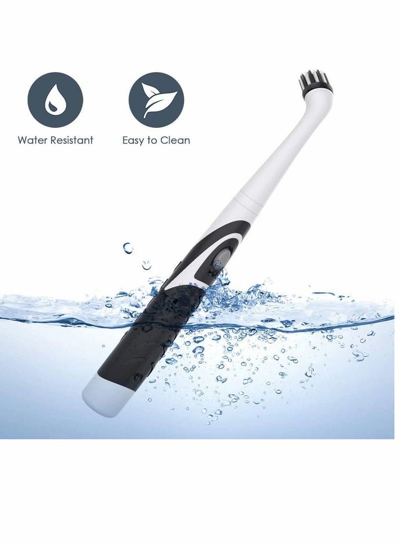 Electric Sonic Cleaning Brush Sonic Sink Scrubber with 4 Brush Head Cleaning Brush Oscillating Cleaning Tool Power Brush Handheld Cordless Electric Scrubber