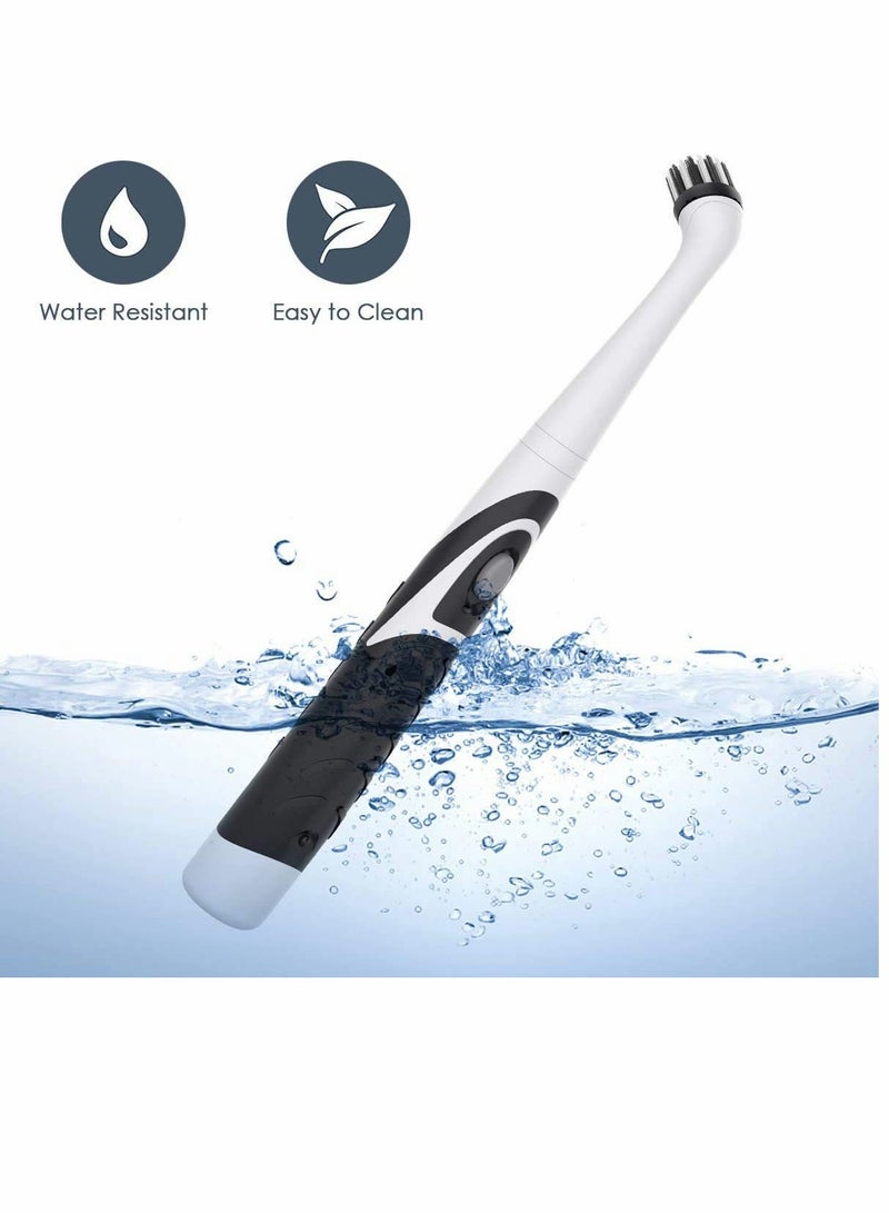 Electric Sonic Cleaning Brush Sonic Sink Scrubber with 4 Brush Head Cleaning Brush Oscillating Cleaning Tool Power Brush Handheld Cordless Electric Scrubber