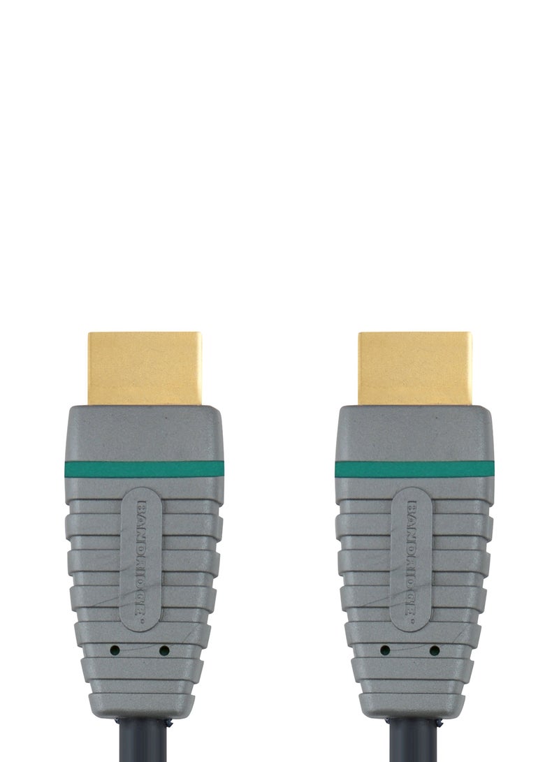 High Speed HDMI Cable With Ethernet Blue