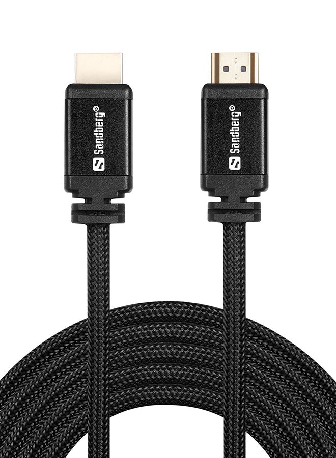 Male To Female  HDMI Cable Black