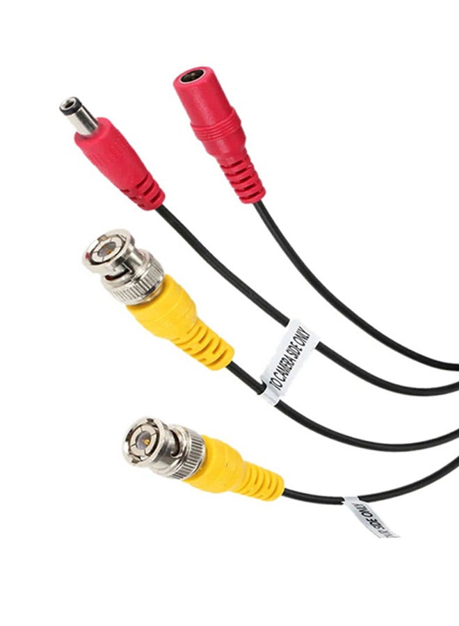 CCTV Coaxial BNC Cable Black