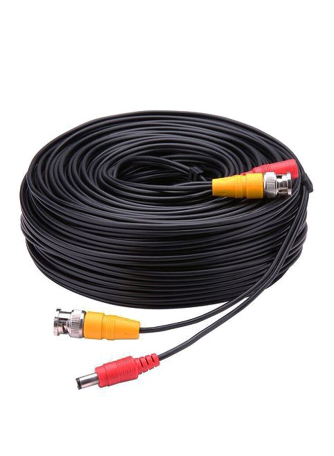 CCTV Coaxial BNC Cable Black