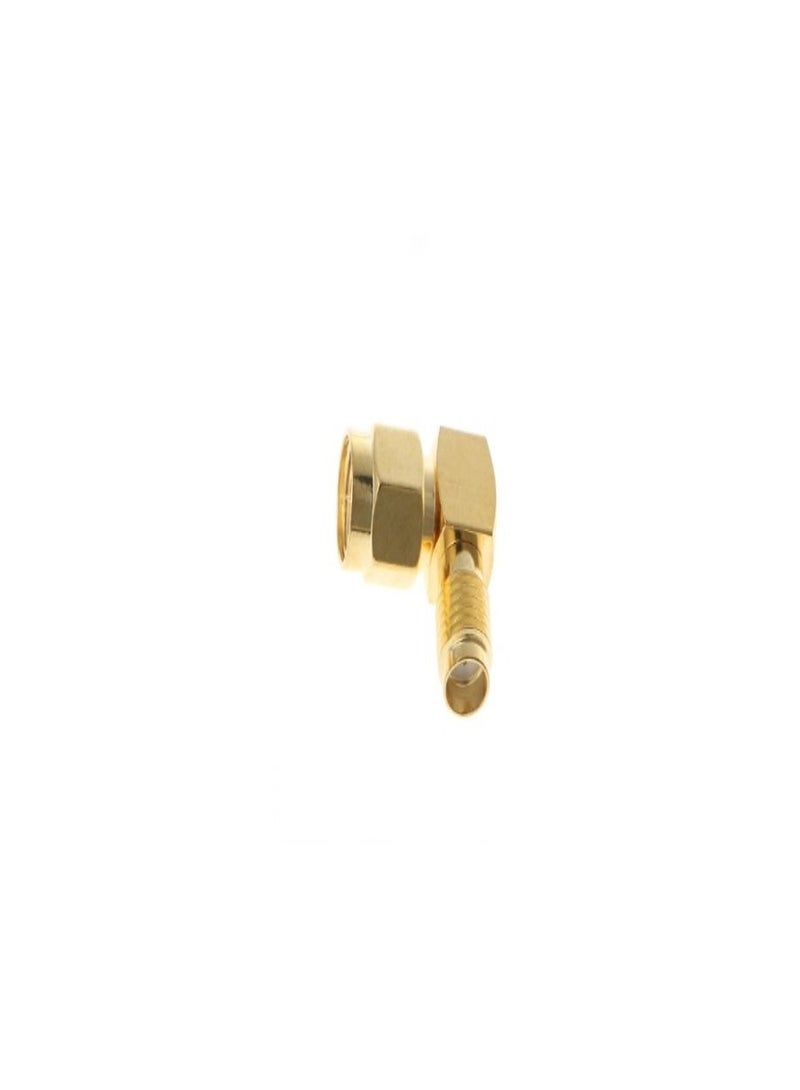 Sma Male to Sma Female Right Angle Rf Coax Adapter