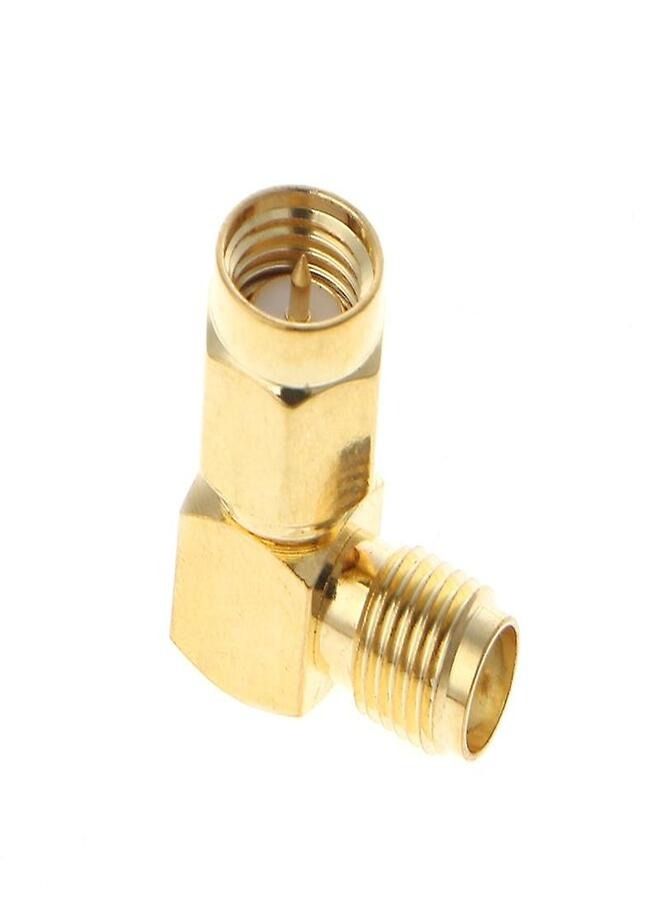 Sma Male to Sma Female Right Angle Rf Coax Adapter