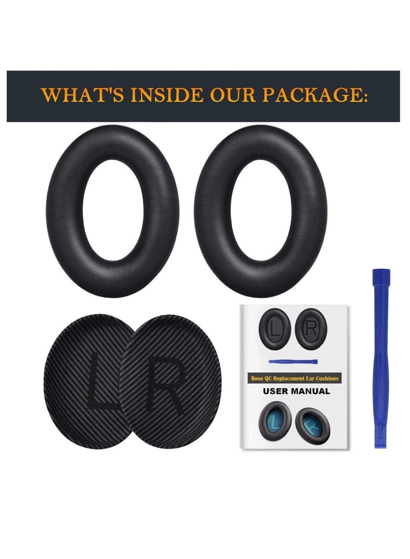 Ear Pads Cushions Earpad Compatible with Bose QuietComfort Headset QC2 QC15 QC25 QC35 AE2 AE2i AE2 AE2-W, Ear Pads Cushions Replacement