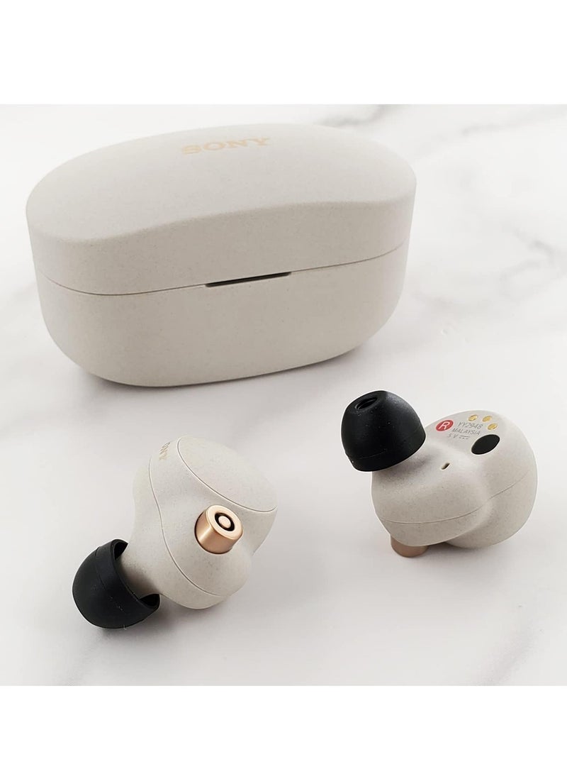 Replacement Ear Tips Buds for WF-1000XM4 / WF-1000XM3 / WF-C500, Flexible Soft Silicone Rubber Skin Eartips Earbuds S/M/L 6 Pairs