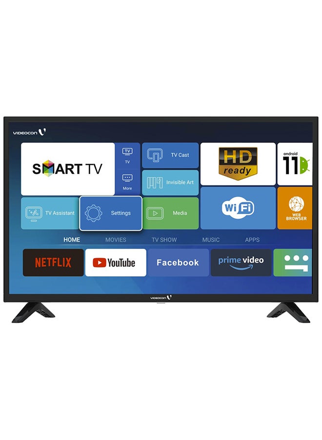 40-inch HD Ready Smart Tv with Android 11 VG40SMTV Black