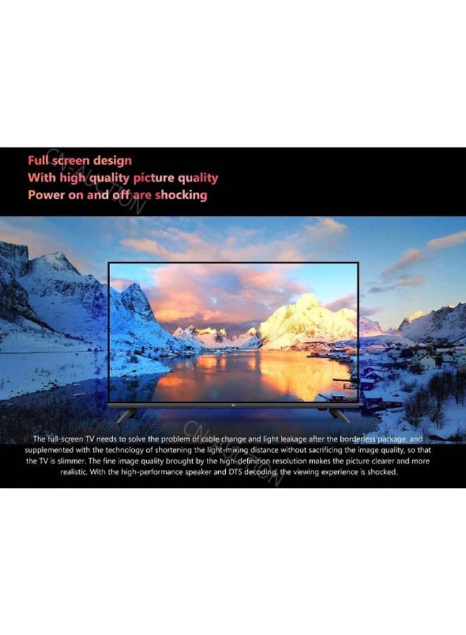 43-Inch 4K UltraHD Smart LED TV Mi TV 4S 43 Black