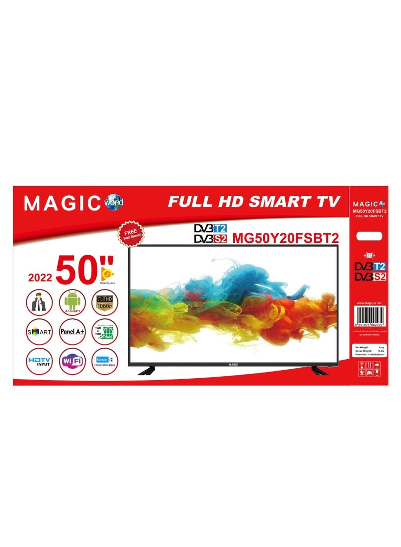 Magic World Smart Tv 50 Inch