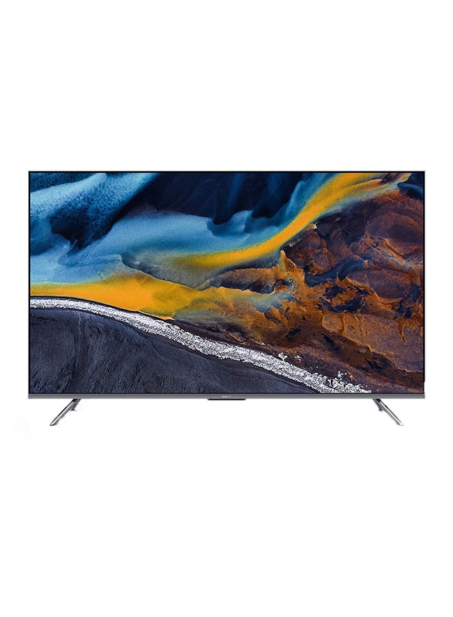 TV Q2 55 Inch Ultra HD 4K QLED | Dolby Vision IQ And Dolby Atmos | Aluminium-Alloy Frame | Google TV Operating System | 360° Bluetooth Remote Control Xiaomi TV Q2 55 Grey