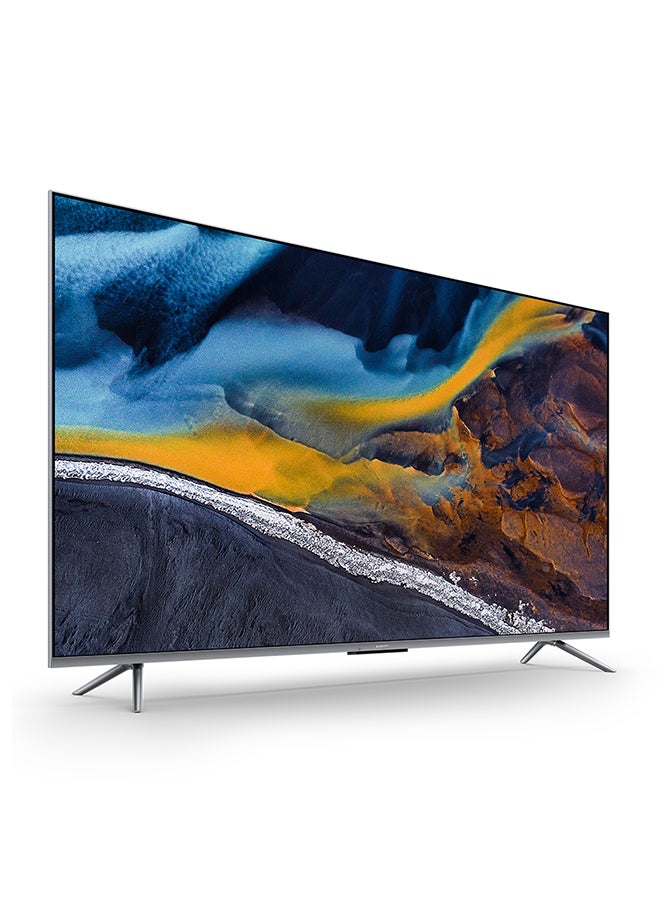 TV Q2 55 Inch Ultra HD 4K QLED | Dolby Vision IQ And Dolby Atmos | Aluminium-Alloy Frame | Google TV Operating System | 360° Bluetooth Remote Control Xiaomi TV Q2 55 Grey