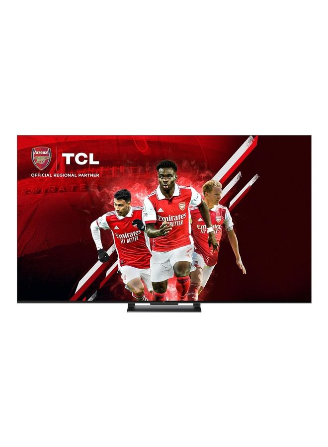 Television 75 Inch Smart TV 4K QLED HDR Ultra HD,32GB ROM,Game Master 2.0 Dolby Vision, Google TV, IQ-Atmos HDR 1000 nits IMAX Enhanced 144HZ VRR - 1 Year Warranty (2023 Model) 75C745 Black