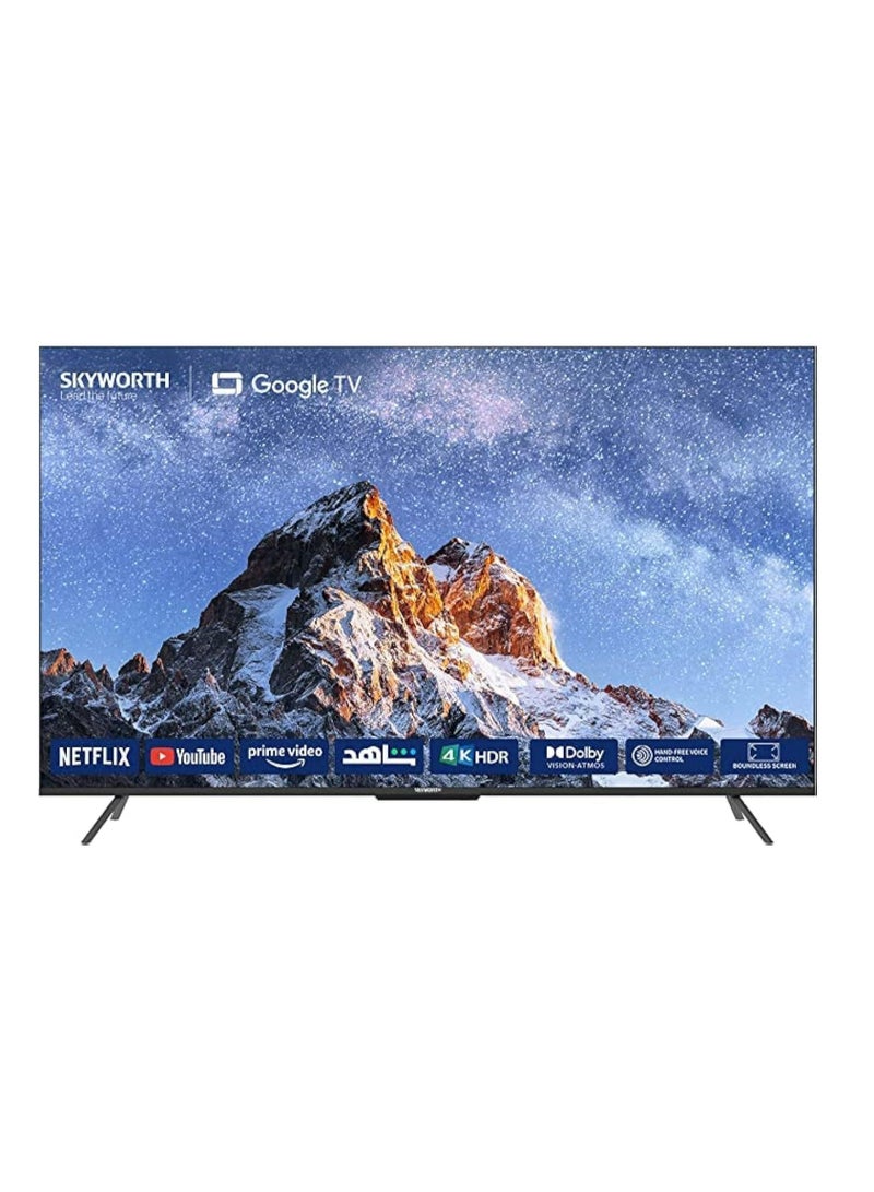 75 Inch UHD Google TV OS Smart 4K HDR Bluetooth With Dolby Vision HDR, DTS Virtual X, YouTube, Netflix, Freeview Play And Alexa Built-in, WiFi -1 Year Full Warranty 75SUE9350F Black