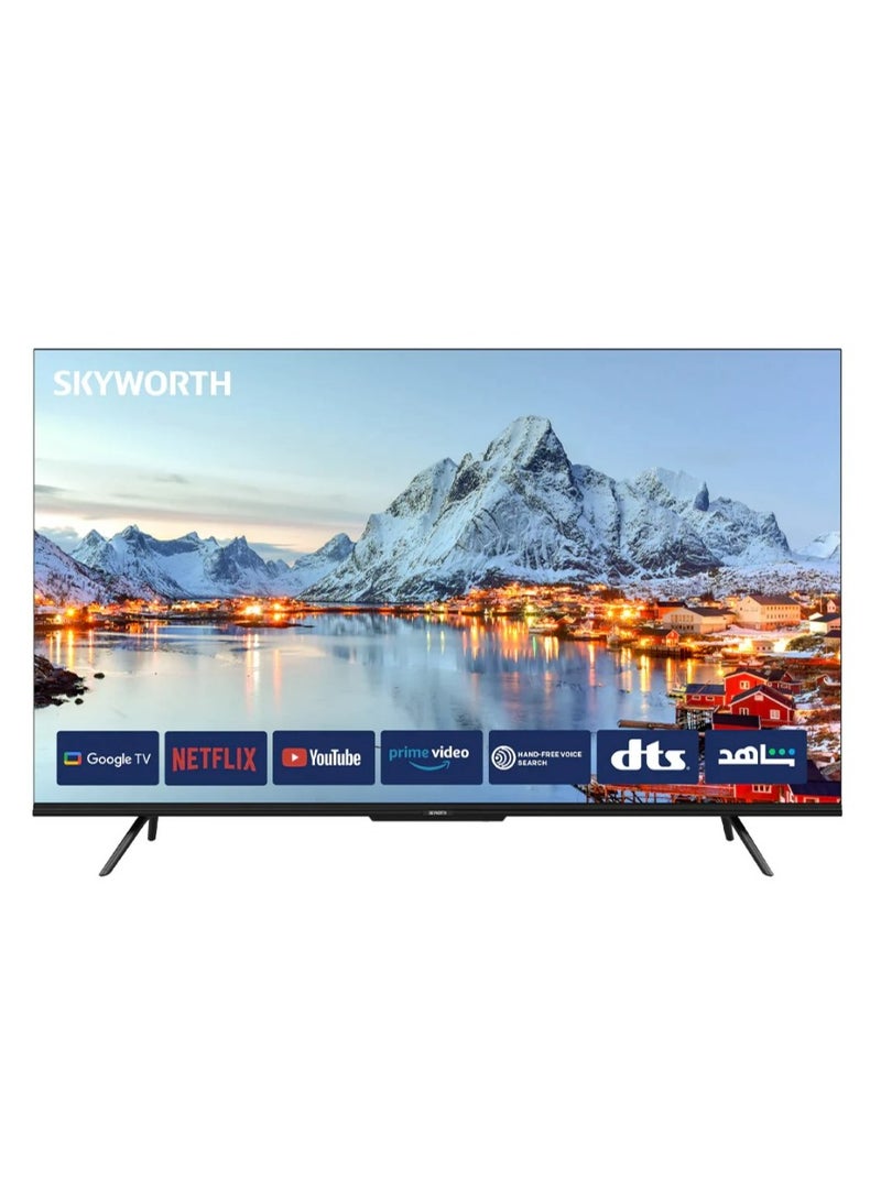 55 Inch Google 4K UHD TV HDR Bluetooth Smart -With Dolby Vision HDR, DTS Virtual X, YouTube, Netflix, Freeview Play And Alexa Built-In, WiFi 55SUE9350F Black