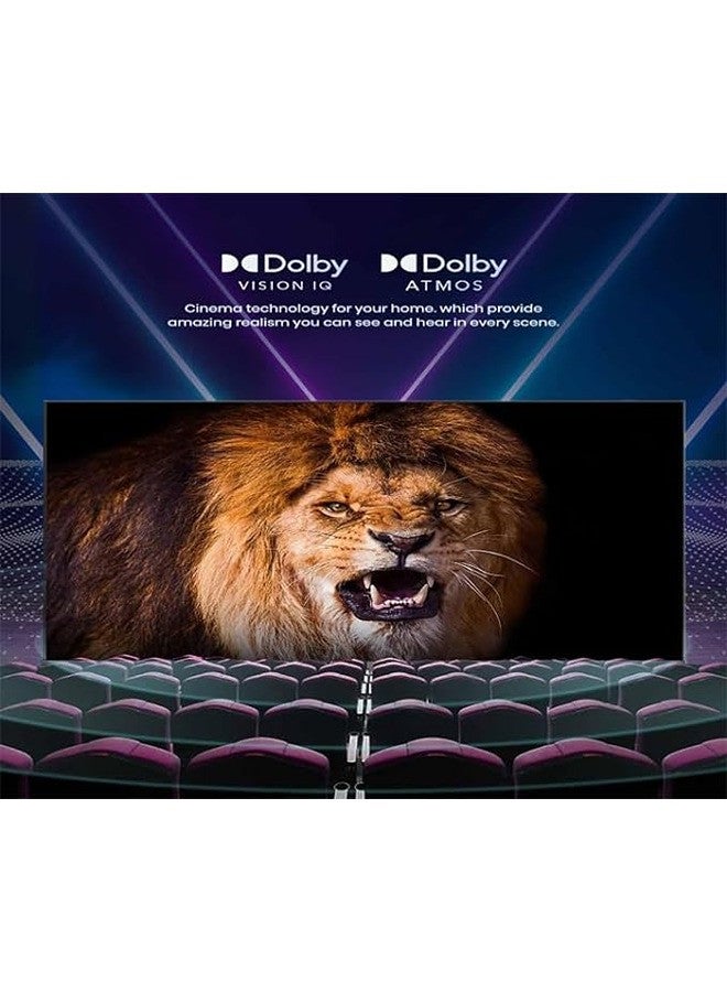 75 Inch 4K Ultra HD Quantum Dot Color Smart LED TV Dolby Vision And Atoms Model 75A7K Black