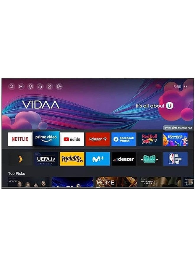 75 Inch 4K Ultra HD Quantum Dot Color Smart LED TV Dolby Vision And Atoms Model 75A7K Black