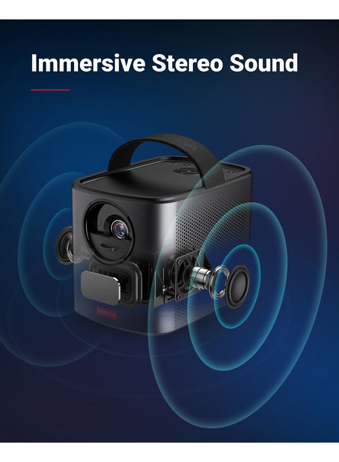 Nebula Mars II Pro Portable Cinema Projector HD Picture, Vivid Image D2323211 Black