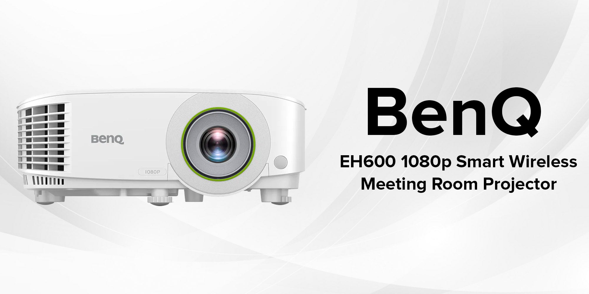 EH600 Wireless Android-based Smart Projector for Business | 3500lm, 1080P EH600 White