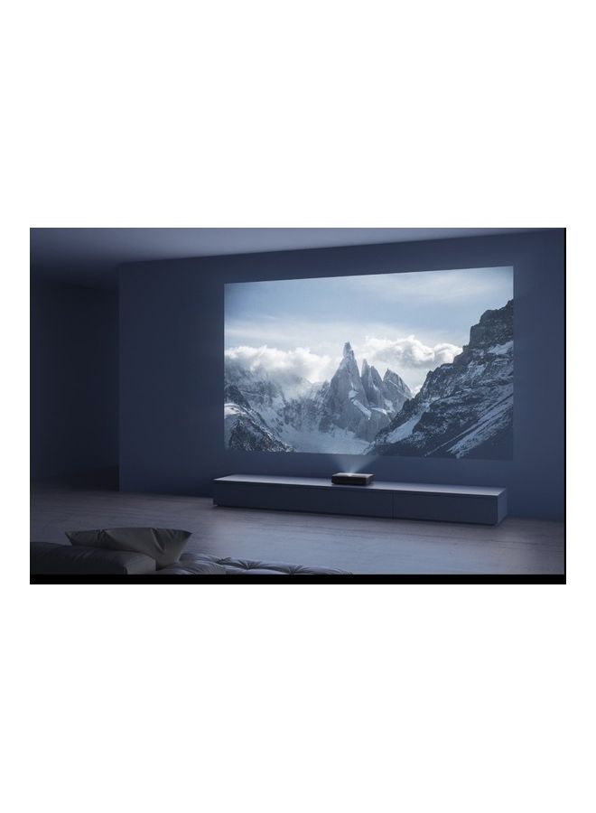 Mi 4K Laser Projector 150 Inch Massive Picture Projection 4K Resolution ALPD 3.0 DTS And Dolby Digital 1600 Ansi Lumen And 3000:1 Contrast XMJGTYDS01FM | BHR4152GL Metallic Grey