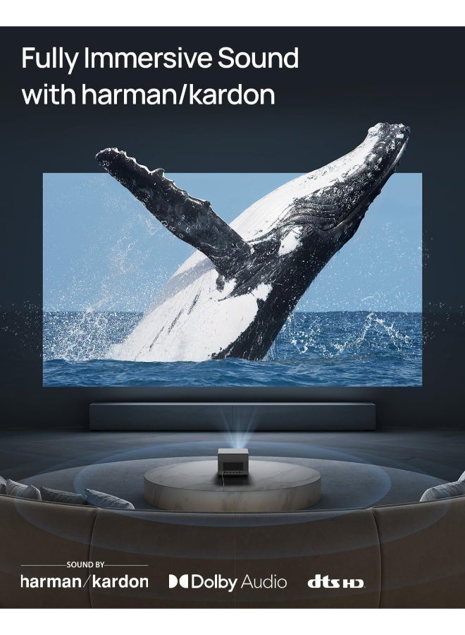 HORIZON ULTRA 4K Home Smart Projector w/ Dolby Vision, Dual Light System, 2300 ISO Lumens, Up to 200