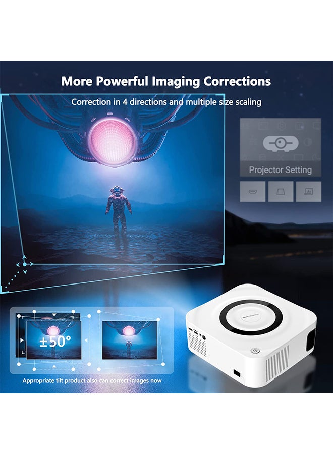 Portable Android Projector With 100