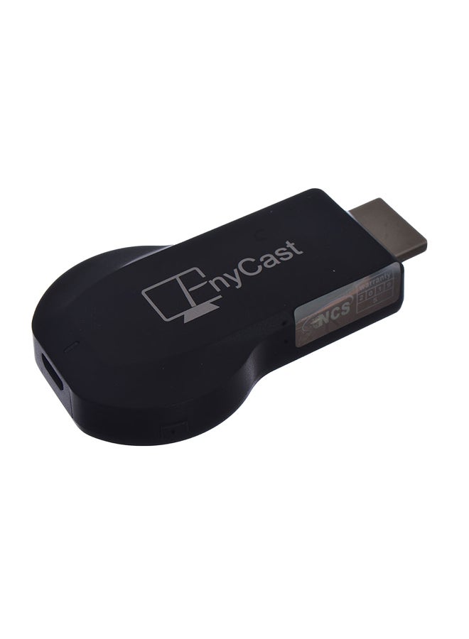 Wireless Display TV Dongle Black