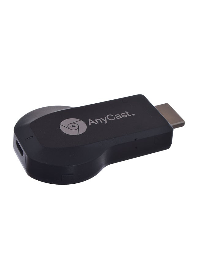 Wireless Display TV Dongle Black