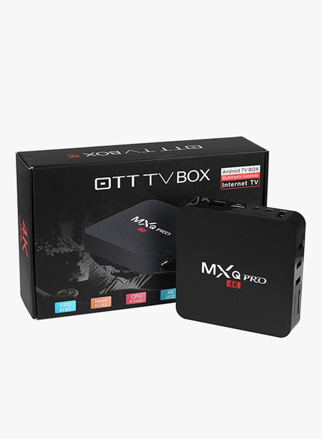 Android Smart TV Set Top Box MXQPRO Black