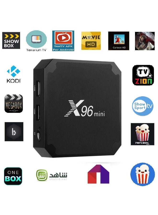 Android 4K UHD TV Box With Remote B07N6PFMP1 Black