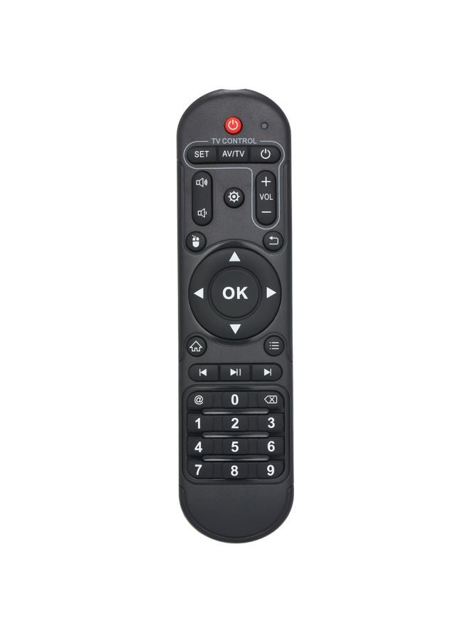 Max Plus TV Box With Remote Control For Smart TV S905X3 Black