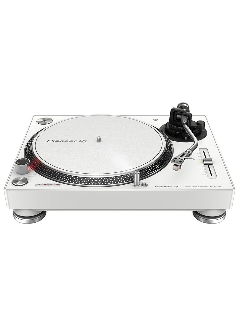 Direct Drive Turntable PLX-500-W White