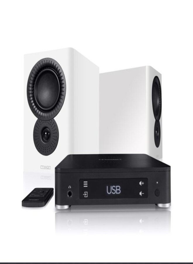 Mission LX CONNECT Wireless Speaker System - White WHITE