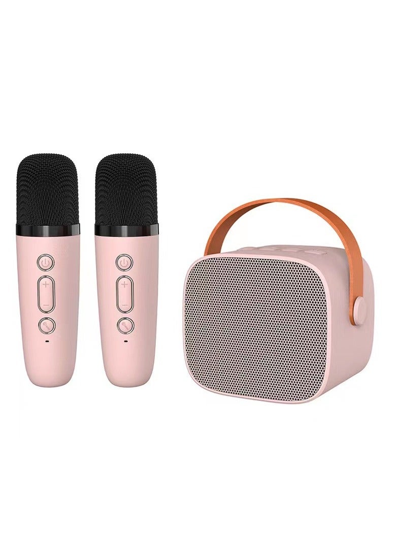 Bluetooth Audio Portable Wireless Microphone K-song Microphone Set