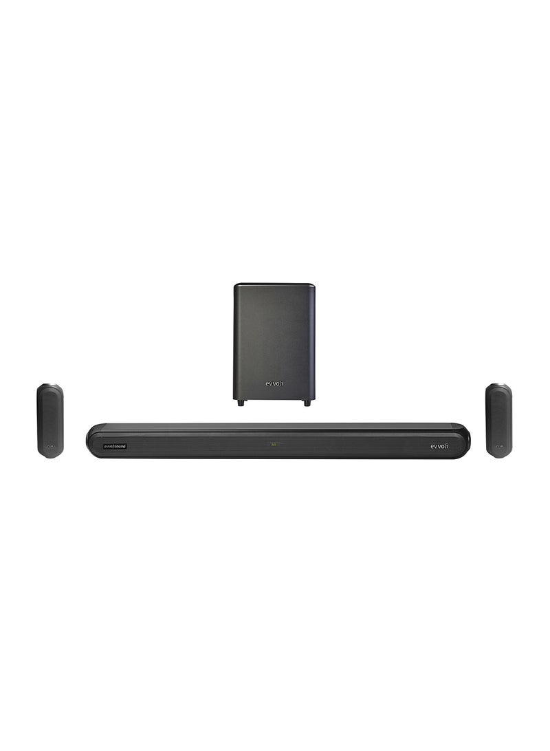 5.1ch Home Theatre With Dolby Digital Technology, Bluetooth, LED Display HT461B Black