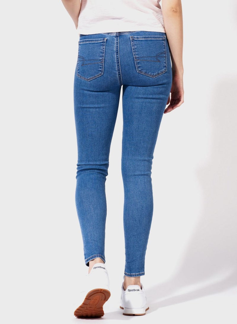 High Waist Skinny Jeggings