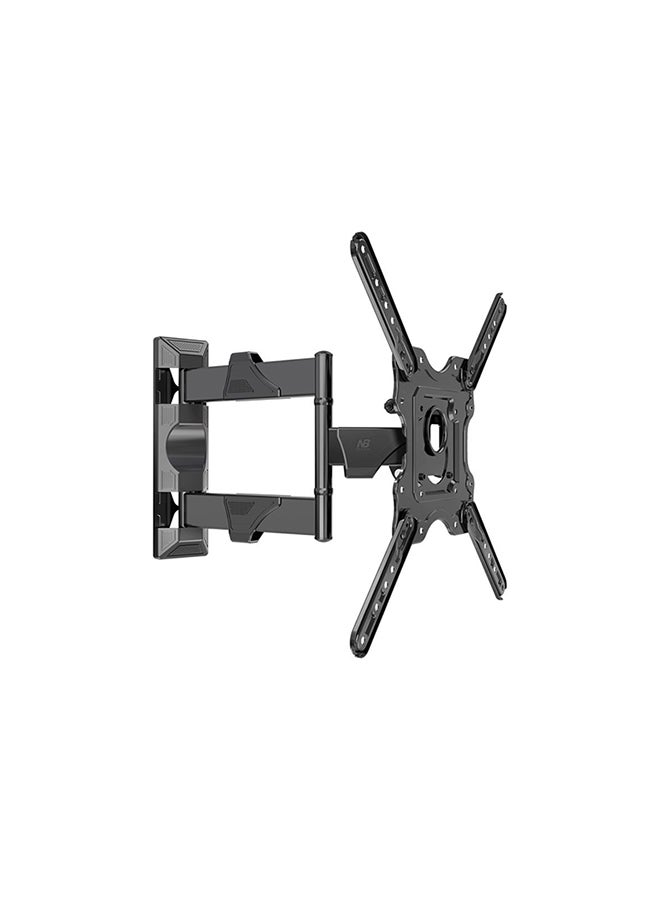 Full Motion TV Wall Mount For 32 - 55 Inch Screens Black