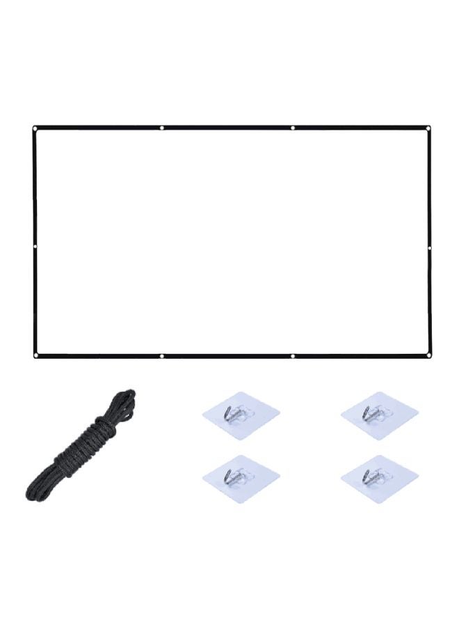 Portable Projector Screen V7354 White