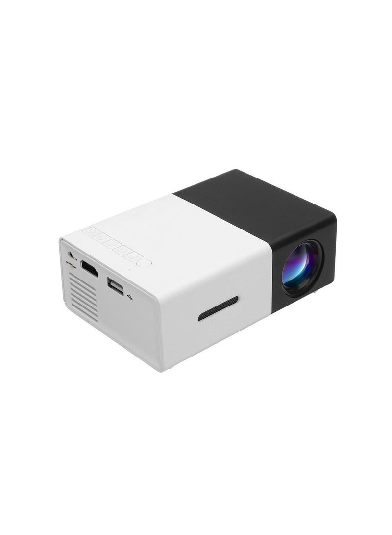 YG300 LED Projector 400-600 Lumens 320 x 240 Pixels 1080P Home Media Player With Remote Control