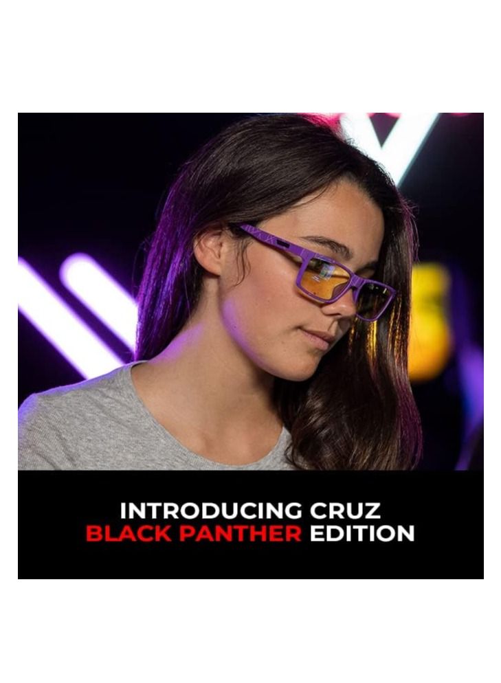 Gunnar Cruz, Marvel Black Panther Edition -Amber lenses | CRU-12013