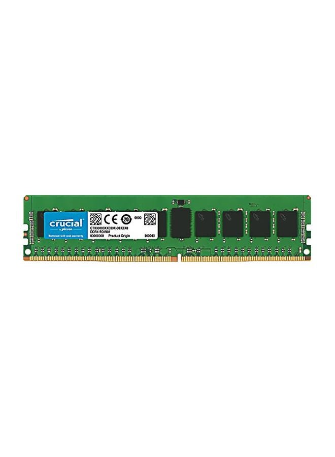 DDR4 RDIMM RAM Green/Black