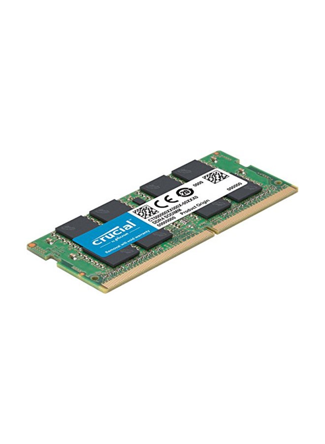DDR4 Sodimm 260-Pin Memory Black/Green
