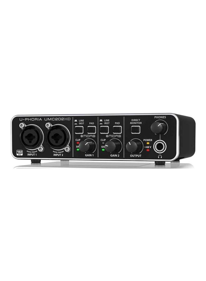 Audio Receviers U-Phoria UMC202HD UMC202HD Black