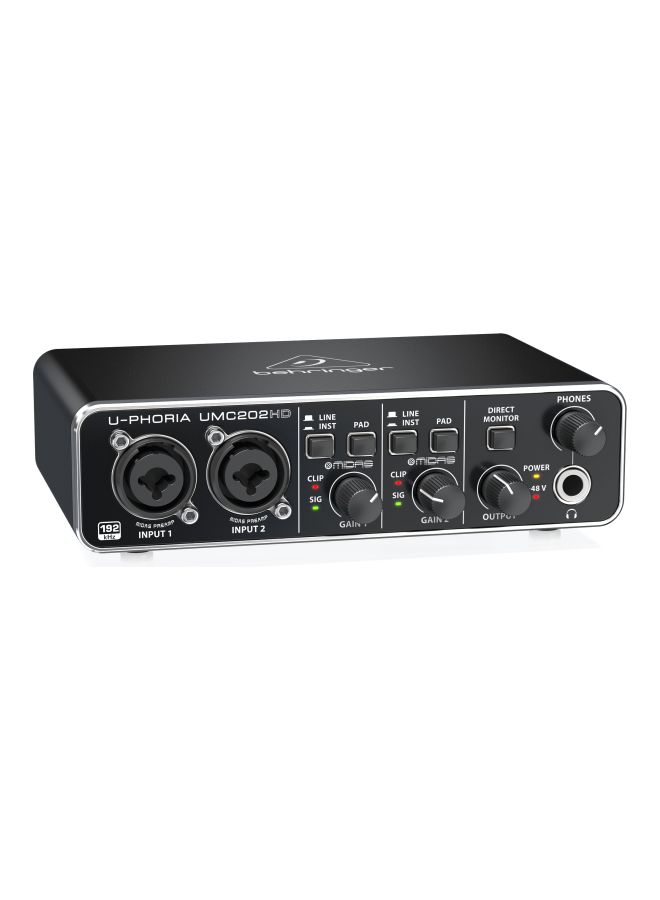 Audio Receviers U-Phoria UMC202HD UMC202HD Black