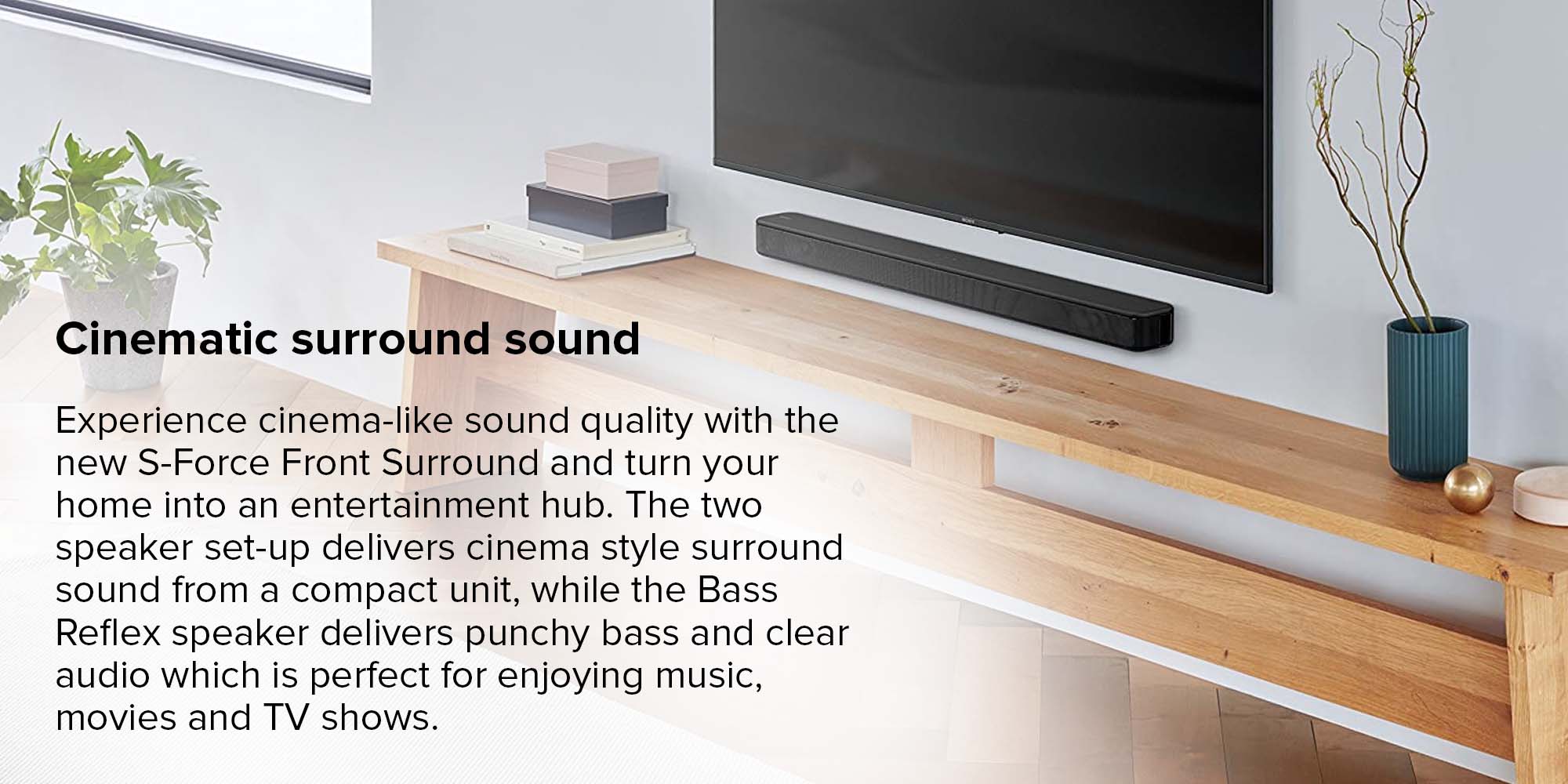 Bluetooth Soundbar Ht-S100F Black