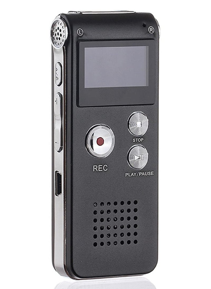 Voice Recorder 8GB Mini USB Flash Digital Audio 650Hr Dictaphone MP3 Player