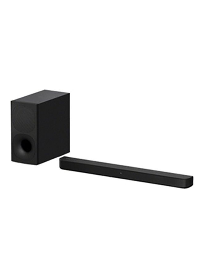 Soundbar 2.1 Channel With Powerful Wireless Subwoofer HT-S400 Black