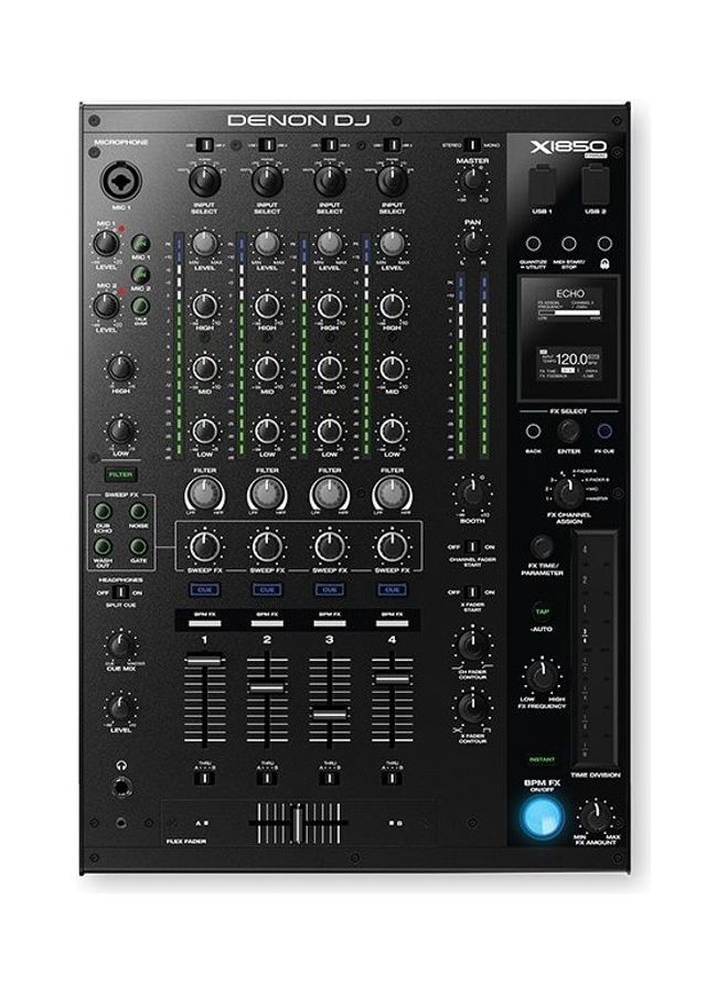 Professional 4-Channel DJ Club Mixer